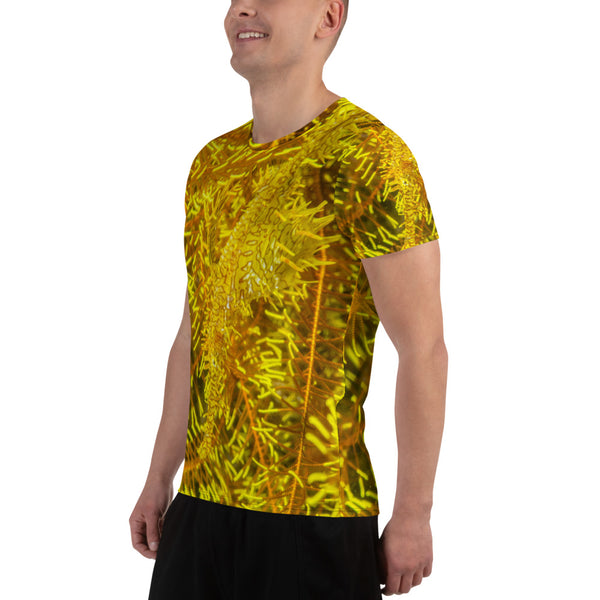 Ornate Ghost Pipefish All-Over Print Men's Athletic T-shirt