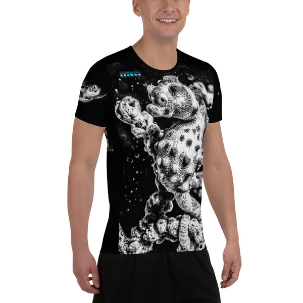 Double Blue Images Pygmy All-Over Print Men's Athletic T-shirt