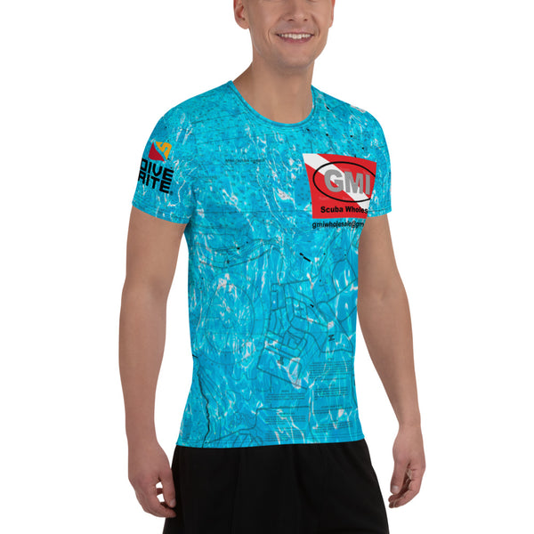 Garmin All-Over Print Men's Athletic T-shirt