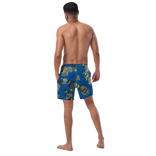 Surgeonfish School Men's swim trunks