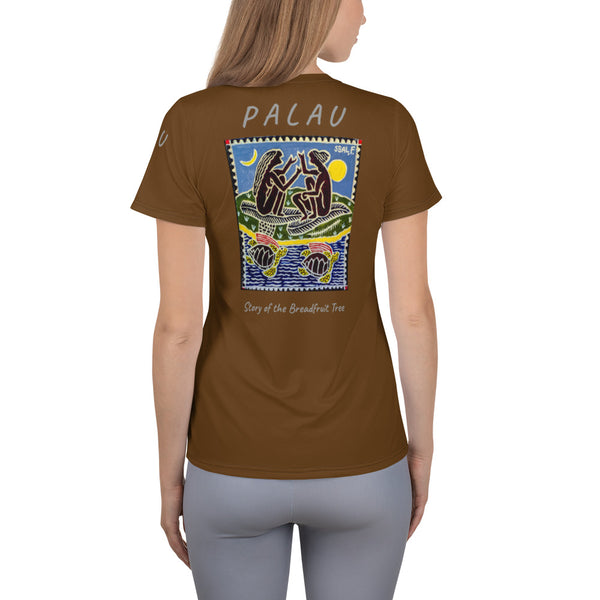 Palau Legends - Legend of Ngemelis - All-Over Print Women's Athletic T-shirt