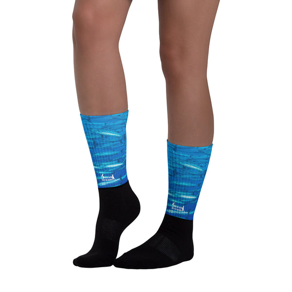 Blue Barracudas Socks