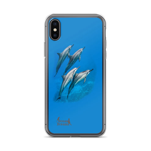 Dolphin Blue iPhone Case