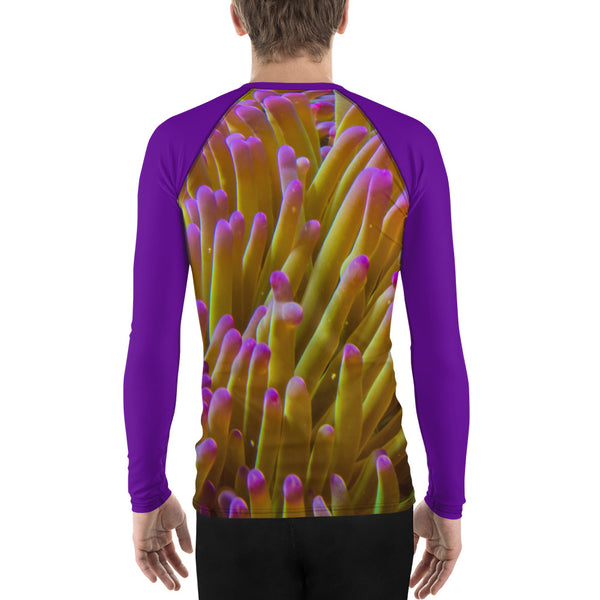 Purple-tipped anemone Men's Rash Guard