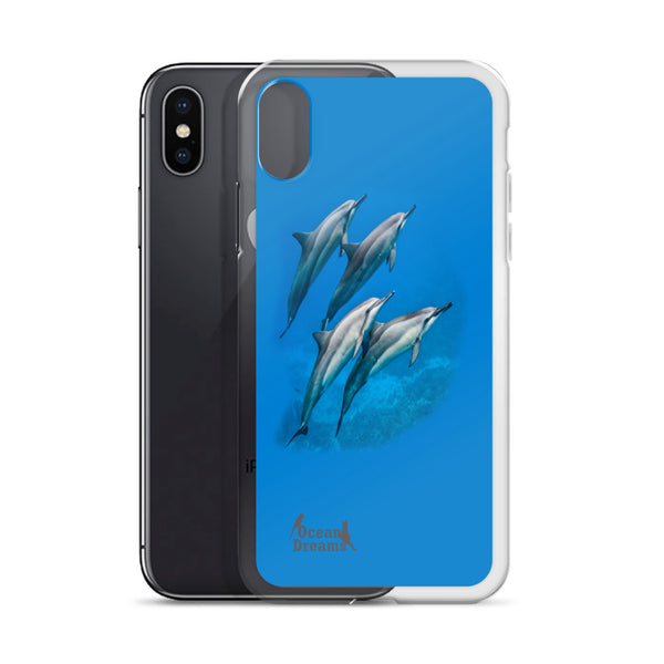 Dolphin Blue iPhone Case