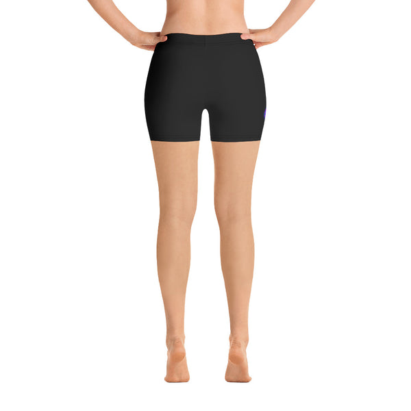 Chambered Nautilus Stretch Shorts for Ladies