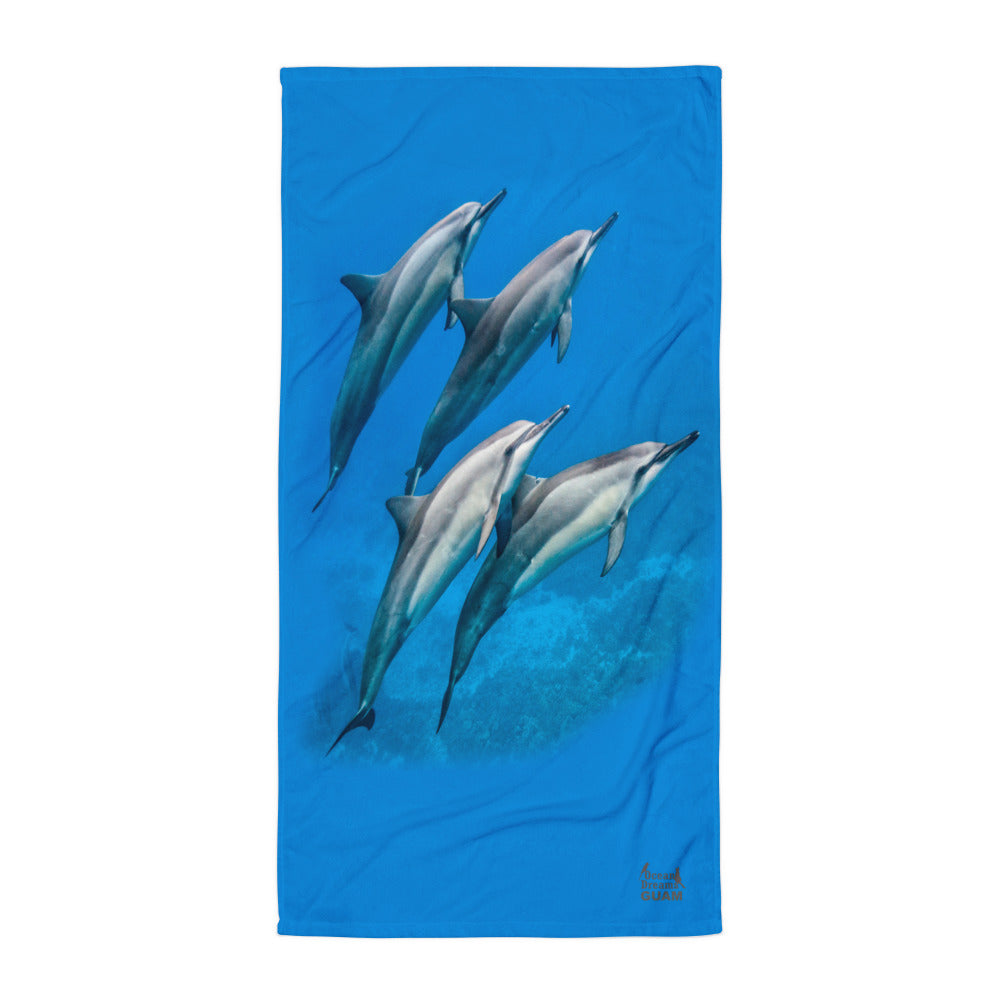 Dolphin Blue Towel