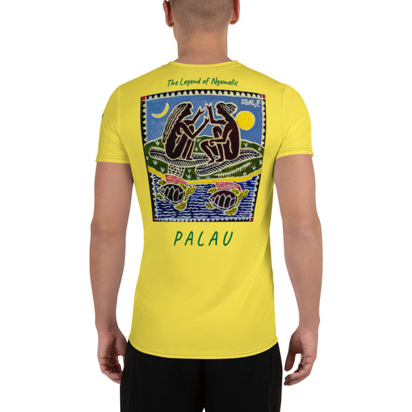 Palau Legends - Legend of Ngemelis -All-Over Print Men's Athletic T-shirt